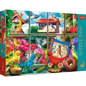 Пазл TREFL Puzzle 1000 элементов Premium Plus Quality «Word of birds» — 1000 шт, для взрослых и любителей пазлов