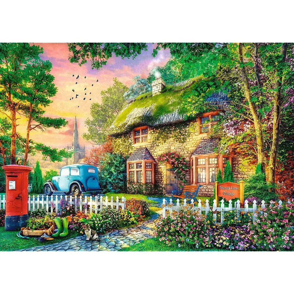1000 detaļu puzle TREFL Stoney Lane Cottage Photo 2