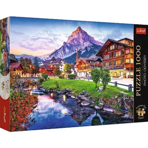 Пазл TREFL Premium Plus Альпийская деревня 1000 деталей – TREFL 10854