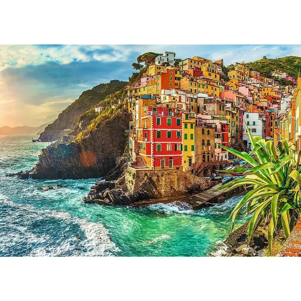 Puzle TREFL Premium Plus Riomaggiore 1000 gab. Photo 2