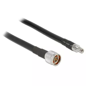 Коаксиальный кабель DeLOCK 5м RP-SMA CFD400 LLC400 черный