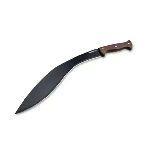 Мачете BOKER MAGNUM Magnum Kukri Machete Knife — клинок в стиле кукри, цельнометаллическая рукоять, цельный хвостовик (модель 02RY694)