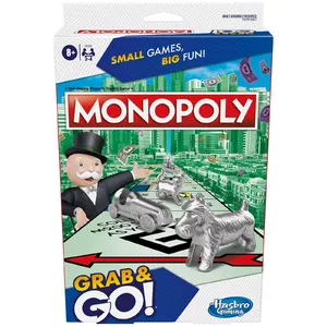 Board game Monopoly portable compact design F8256BAL by Monopoly