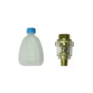 Lubricator STANLEY 1/4F–1/4M 153154XSTN — pneumatic inline lubricator with 1/4" female to 1/4" male fittings