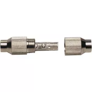 Coax connector Renkforce 0410320 metal antenna TV network connector