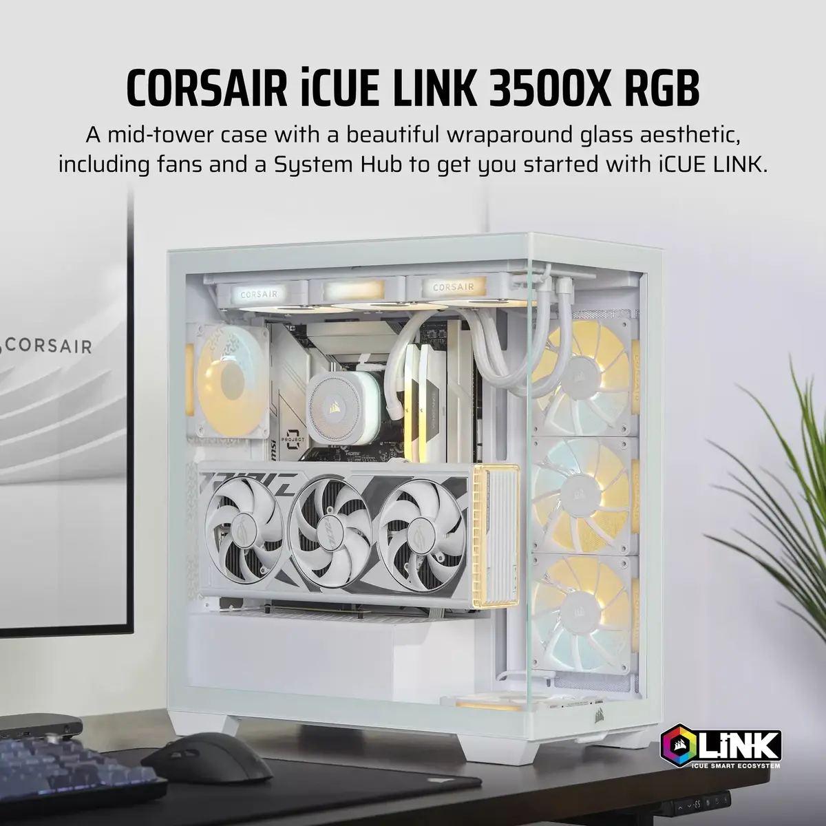CORSAIR iCUE LINK 3500X RGB корпус Photo 7