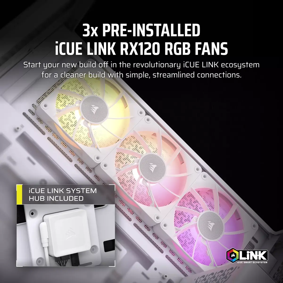 CORSAIR iCUE LINK 3500X RGB корпус Photo 8