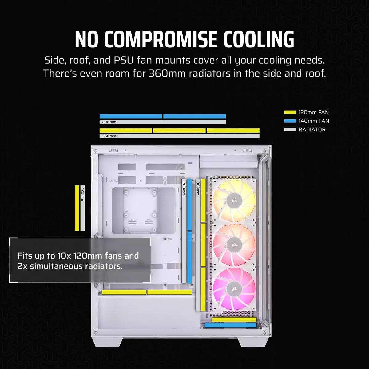 CORSAIR iCUE LINK 3500X RGB корпус Photo 10