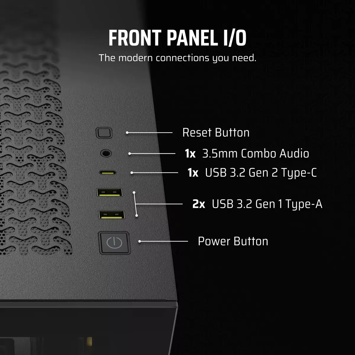 Компьютерный корпус Corsair iCUE LINK 3500X RGB Photo 11