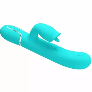 Vibrator Pretty Love Silicone Aqua Green