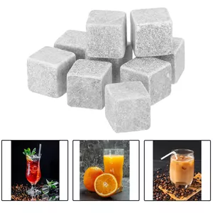 Springos KI0107 Stone Ice Cubes for Drinks