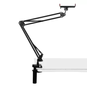 Tablet and Phone Holder Puluz PU653B — Adjustable Height, Rotatable Mount for Tablets and Smartphones