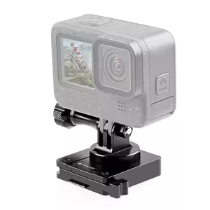 Helmet mount Puluz PU935B for sports cameras — adjustable bracket for GoPro, DJI, Insta360