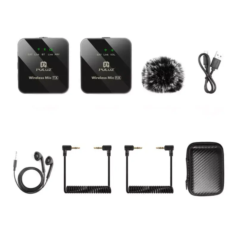 Беспроводной петличный микрофон Puluz PU3153B Photo 3