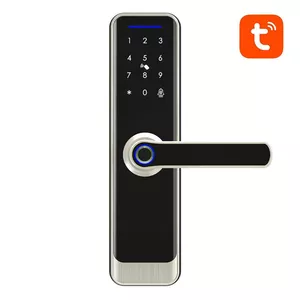 Smart digital door lock Avatto ZSDL-A270-S-ALI-5572 ZigBee — silver finish