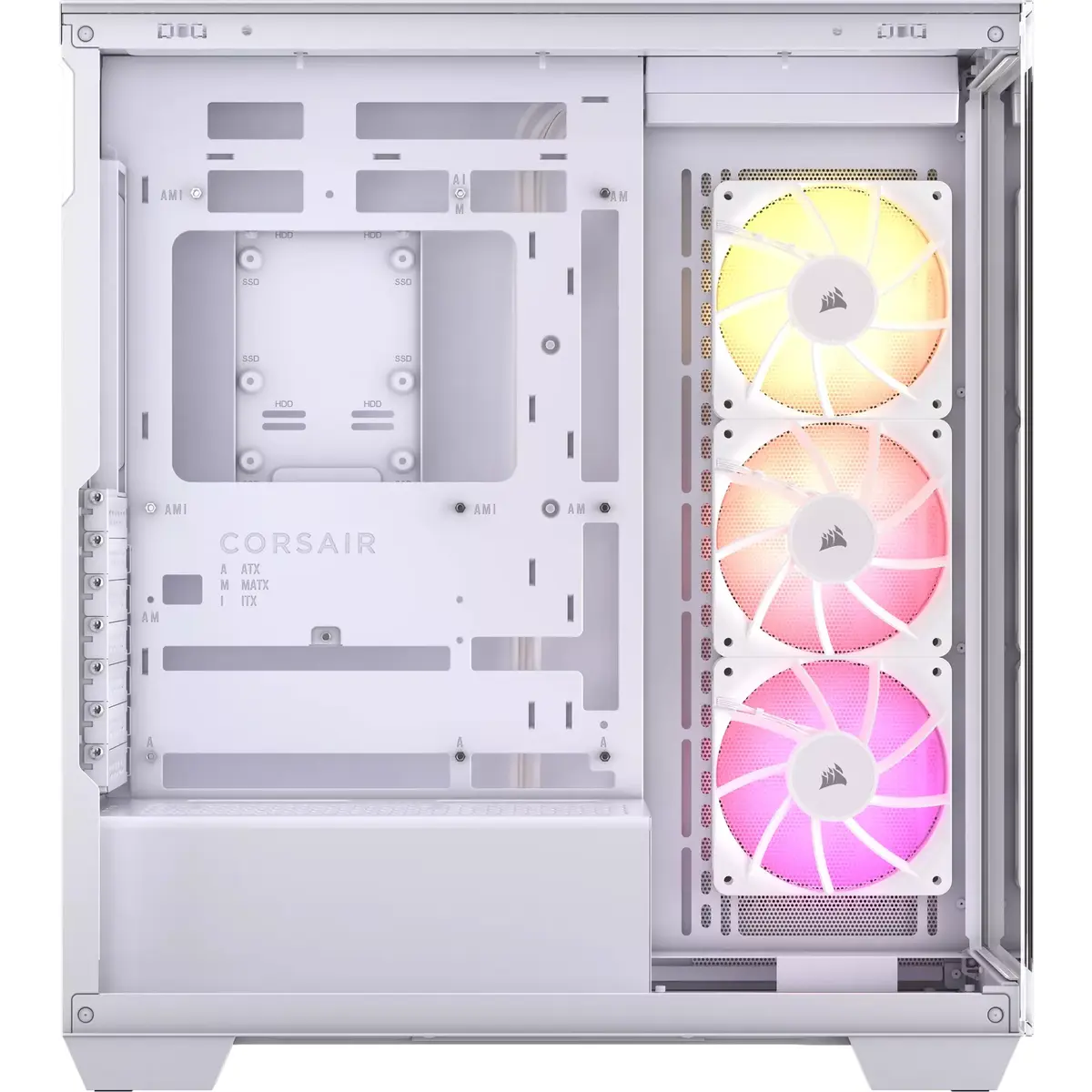 Корпус CORSAIR 3500X ARGB Midi Tower White Photo 4