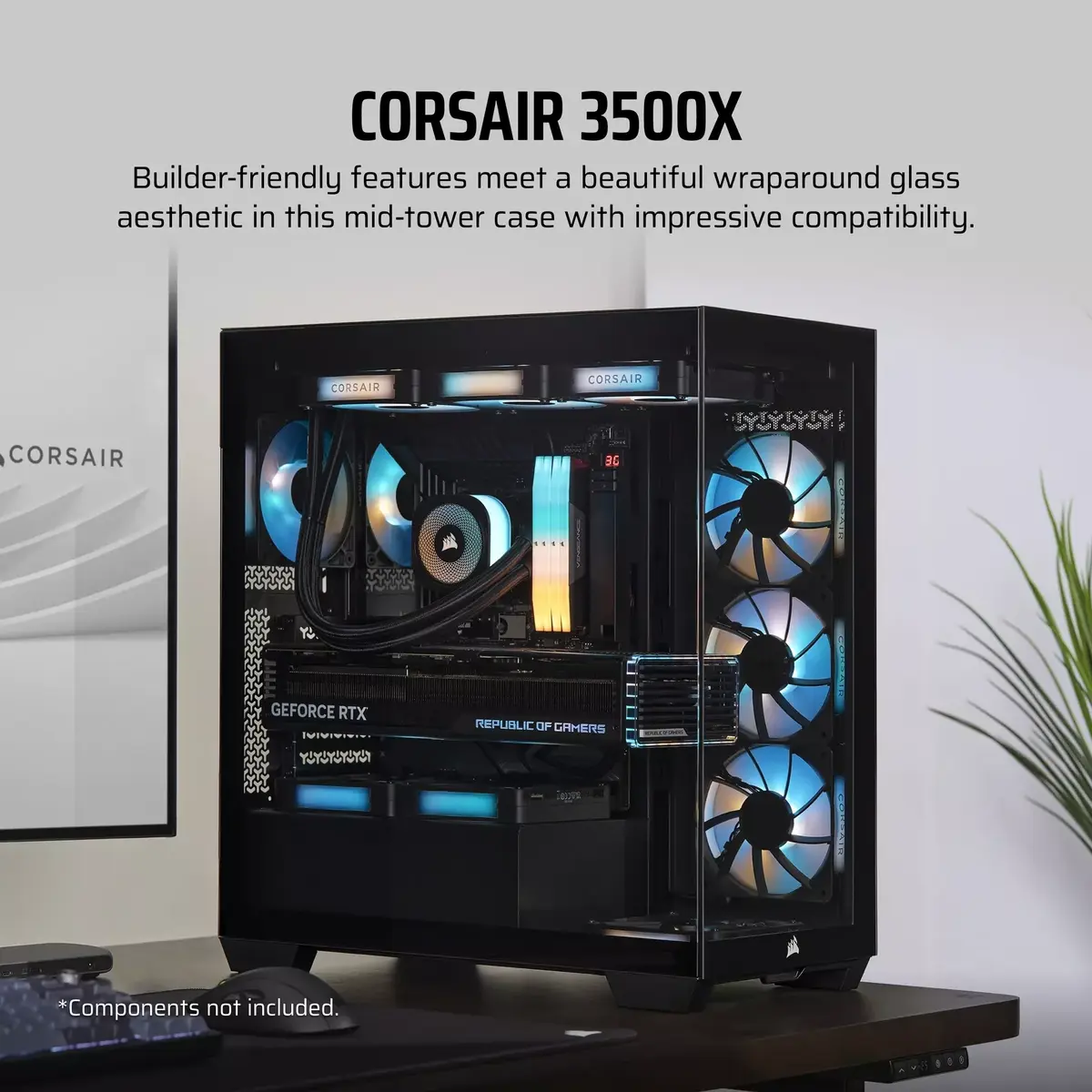 Компьютерный корпус Corsair 3500X Photo 7