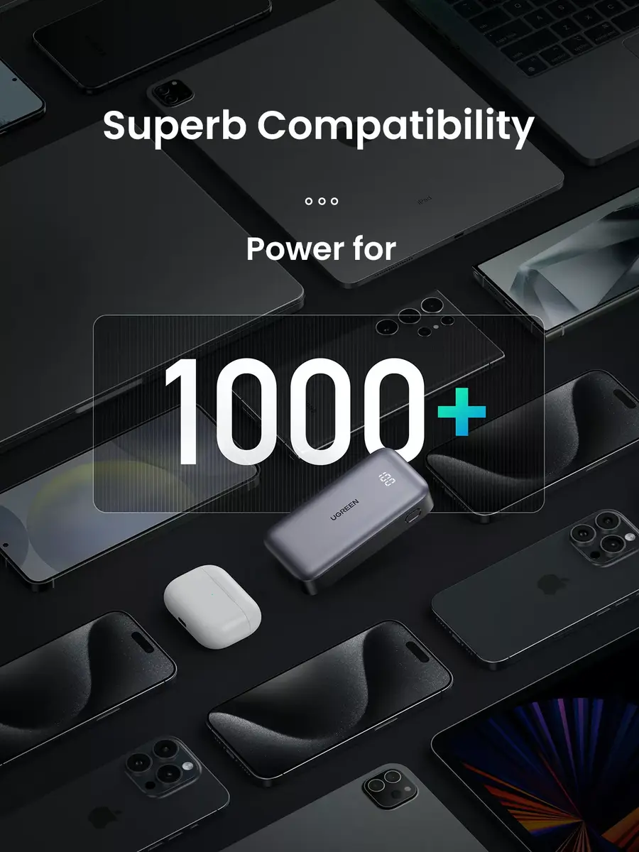 Portatīvais akumulators Ugreen 10000mAh 25185 Photo 6