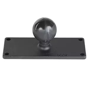 RAM Mounts Ball Base 1.5" x 4.5" 4-Hole Pattern Black