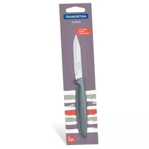 Kitchen knife Tramontina PLENUS paring knife 7.5 cm, grey handle