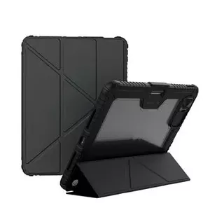 Protective Stand Case Nillkin Bumper PRO for iPad Pro 11 (2024) — Multi-angle, Black