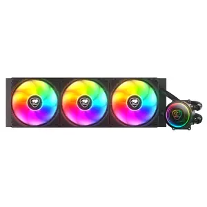 Система жидкостного охлаждения COUGAR Gaming CGR-PSDELRGB-B-360 12 см Черный