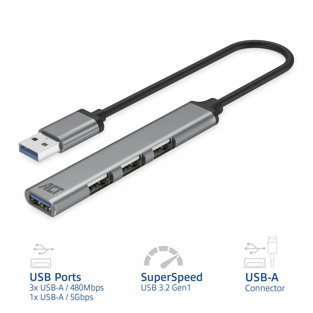 USB-A концентратор ACT AC6325 Photo 3