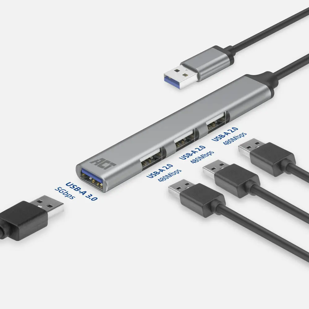 USB-A концентратор ACT AC6325 Photo 5