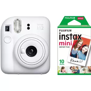 Fujifilm Instax Mini 12, mālaini balta + filma