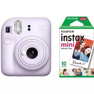 Fujifilm Instax Mini 12, ceriņi violeta + filma