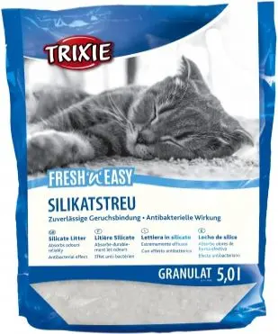 Kaķu tualetes aizpildītājs Trixie Simple`n`Clean Silicate