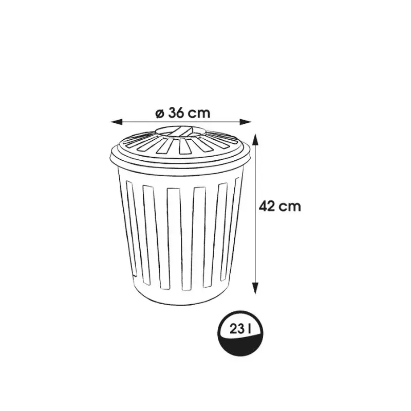 Waste container keeeper 0610213160 23L Photo 4