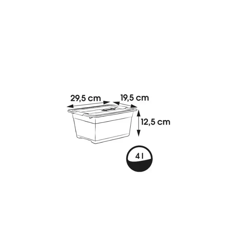 keeeper Cornelia storage box 29.5×19.5×12.5 cm Photo 2