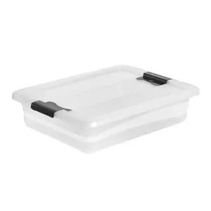 Storage box keeeper Cornelia 39.5×29.5×9.5 cm 7 L transparent