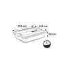 Storage box keeeper Cornelia 39.5×29.5×9.5 cm Photo 2