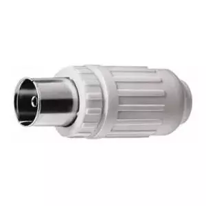 Savienotājs Triax KOK 3 N IEC 60169-2 White