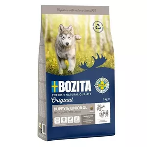 Сухой корм для щенков BOZITA Original Puppy & Junior XL Lamb 12 кг — для крупных пород, 24% белка, 13% жира