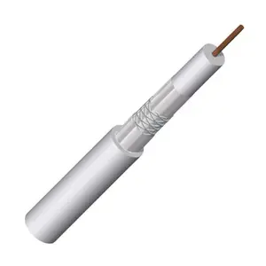 Coaxial Cable Triax KOKA 110 A+ 250 m Red White