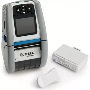 Pārnēsājams mobilais etiķešu printeris Zebra ZQ610 Plus 2in (48 mm) Wi‑Fi Dual Radio