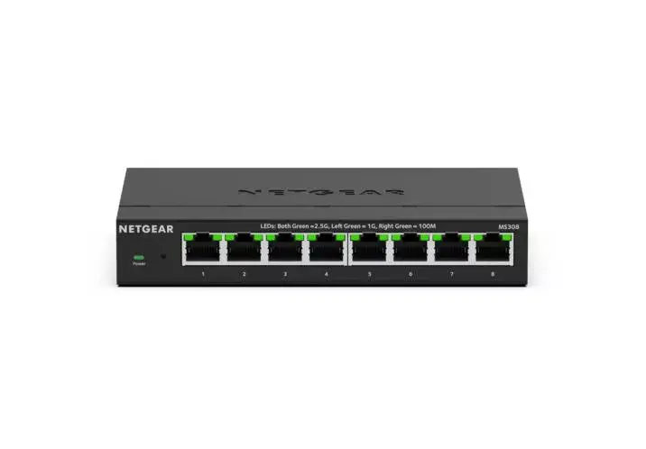 NETGEAR MS308 2.5G Ethernet Коммутатор с 8 портами Photo 2