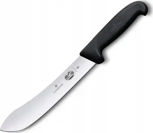 Нож для мяса Victorinox Fibrox V-5.74 03.25 — лезвие 25 см, чёрная рукоять