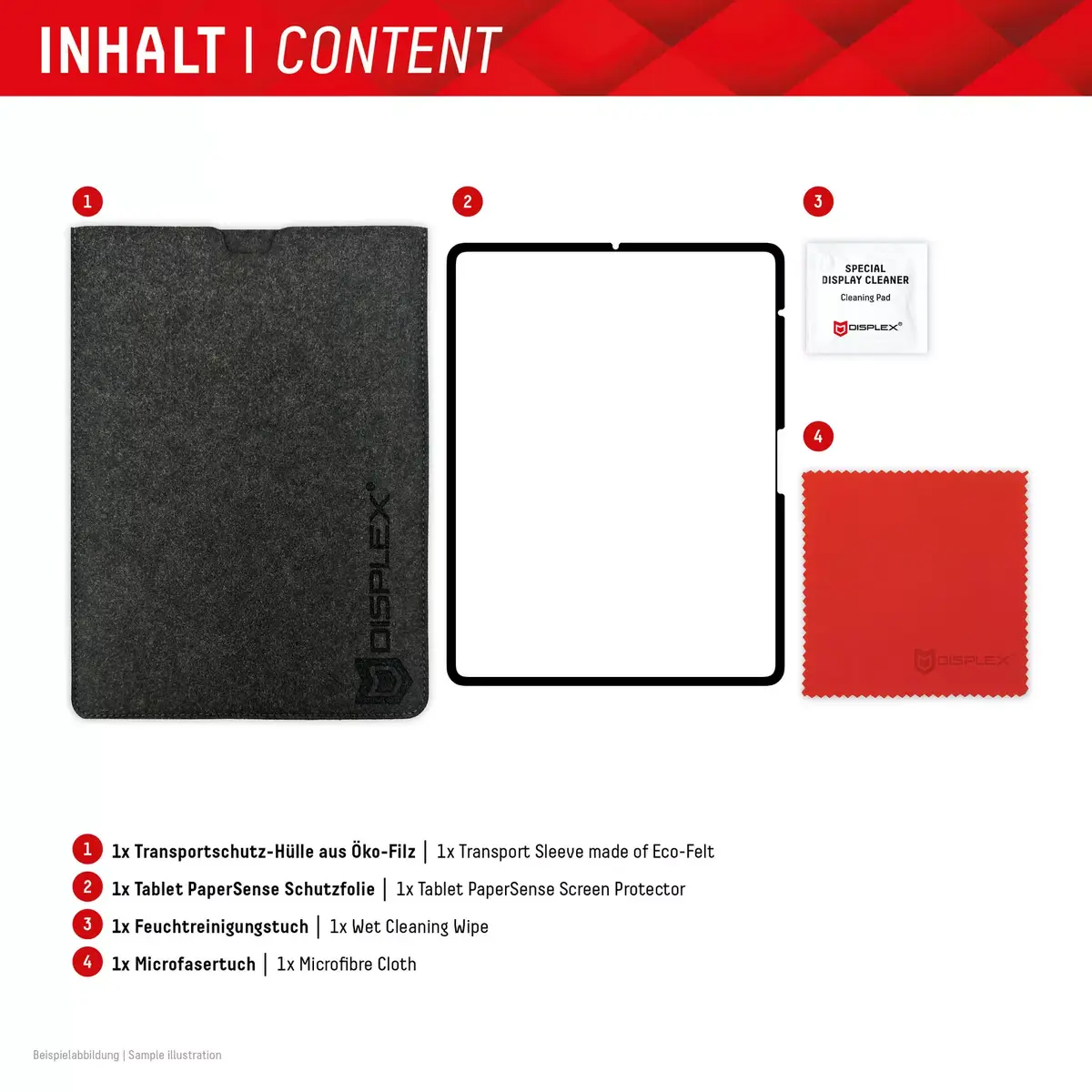 Ekrāna aizsardzība Displex iPad Pro 13'' 2024 Photo 10