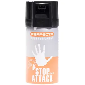 Self-defense pepper spray UMAREX Perfecta Stop Attack 40 ml — cloud spray, 10% OC, 4 m range