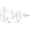 Wall mount MACLEAN MC-417 for 13–32" screens Photo 3