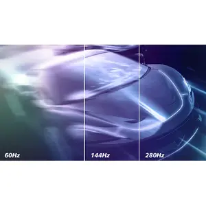 280 Hz trail-blazing refresh rate for smooth gameplay