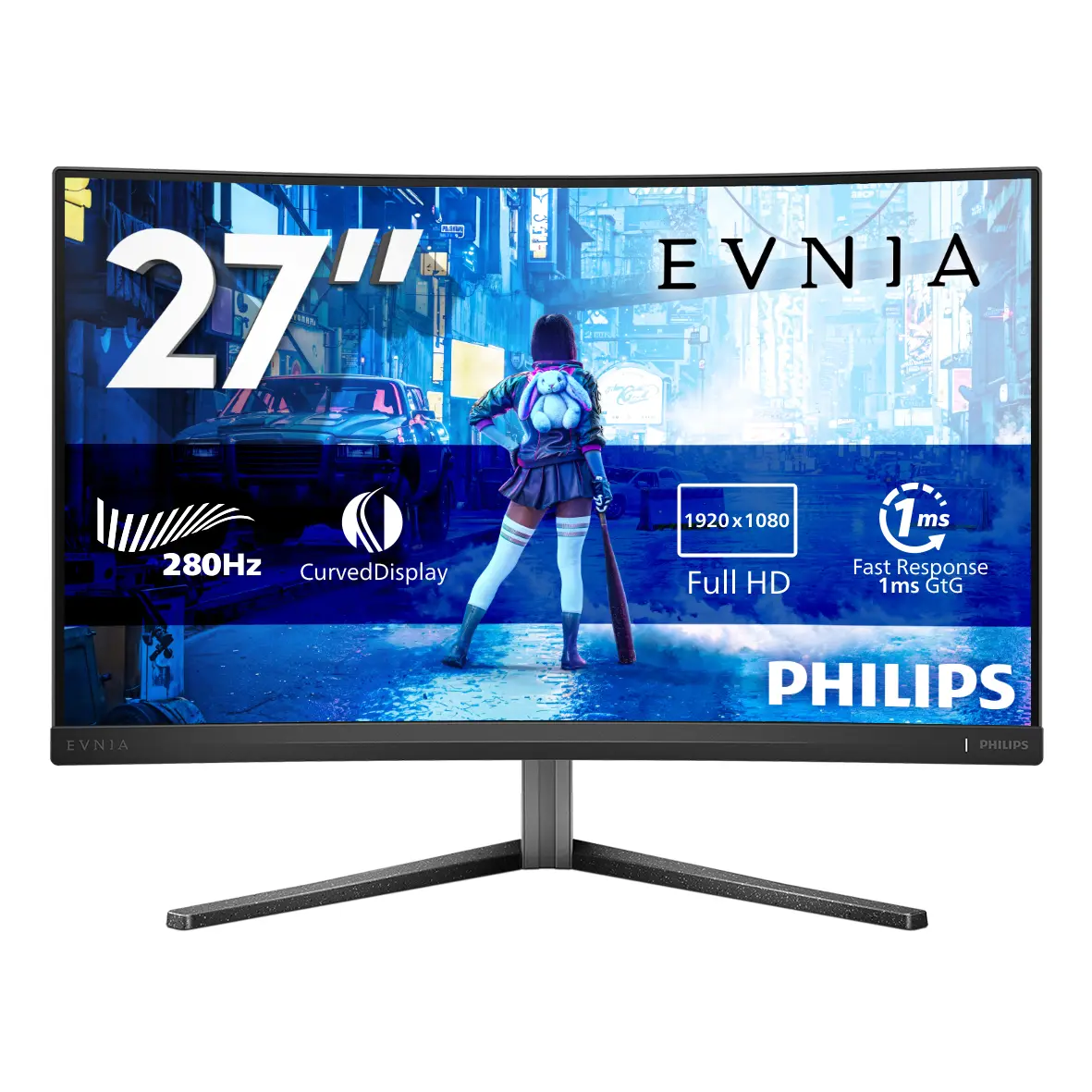 Ieliekts spēļu monitors Philips Evnia 5000