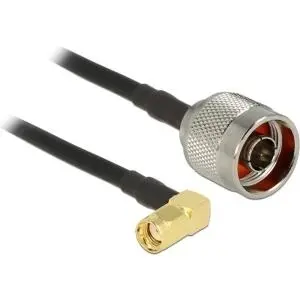 Koaksiālais kabelis DeLOCK 0.3m N/RP-SMA