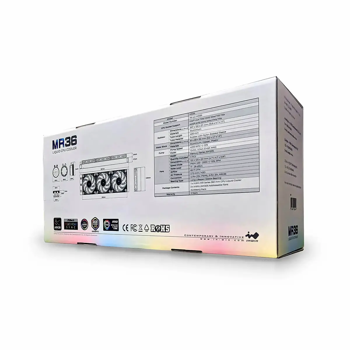 Liquid cooling kit in win IW-LC-MR36 Photo 9