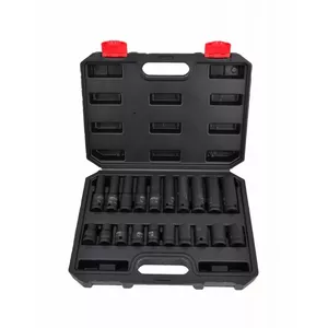 Socket set AWTools AW38695BL — 4.4 kg tool set with sockets and ratchet