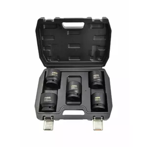 Impact Socket Set AWTools AW38850BL 3/4" Drive, 5-piece, Black Line